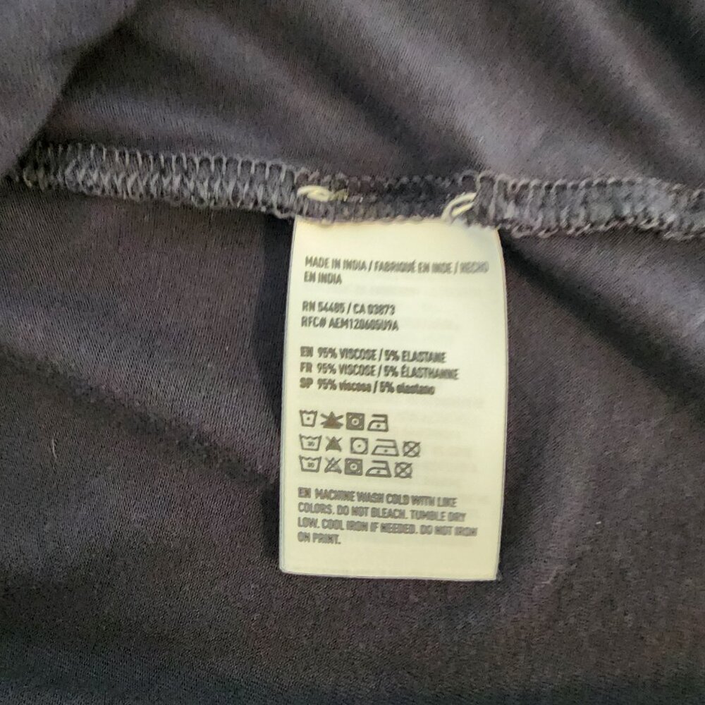 American Eagle Outfitters Black Soft & Sexy Long Sleeve Top, Size Medium - Picture 10 of 10